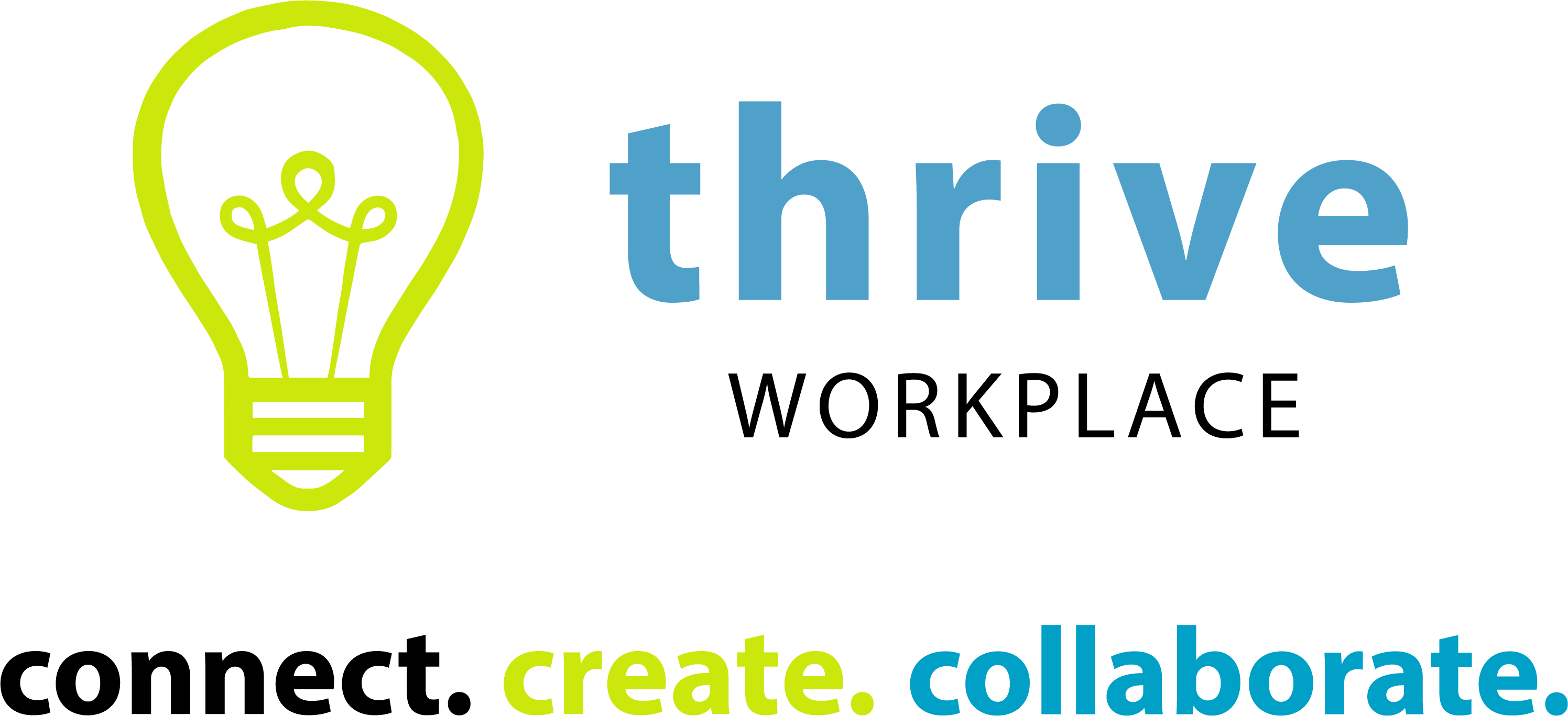 Thrive workplace logo (live water luau sponsor)